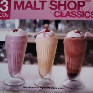 Malt Shop Classics CD.  3 CD Set